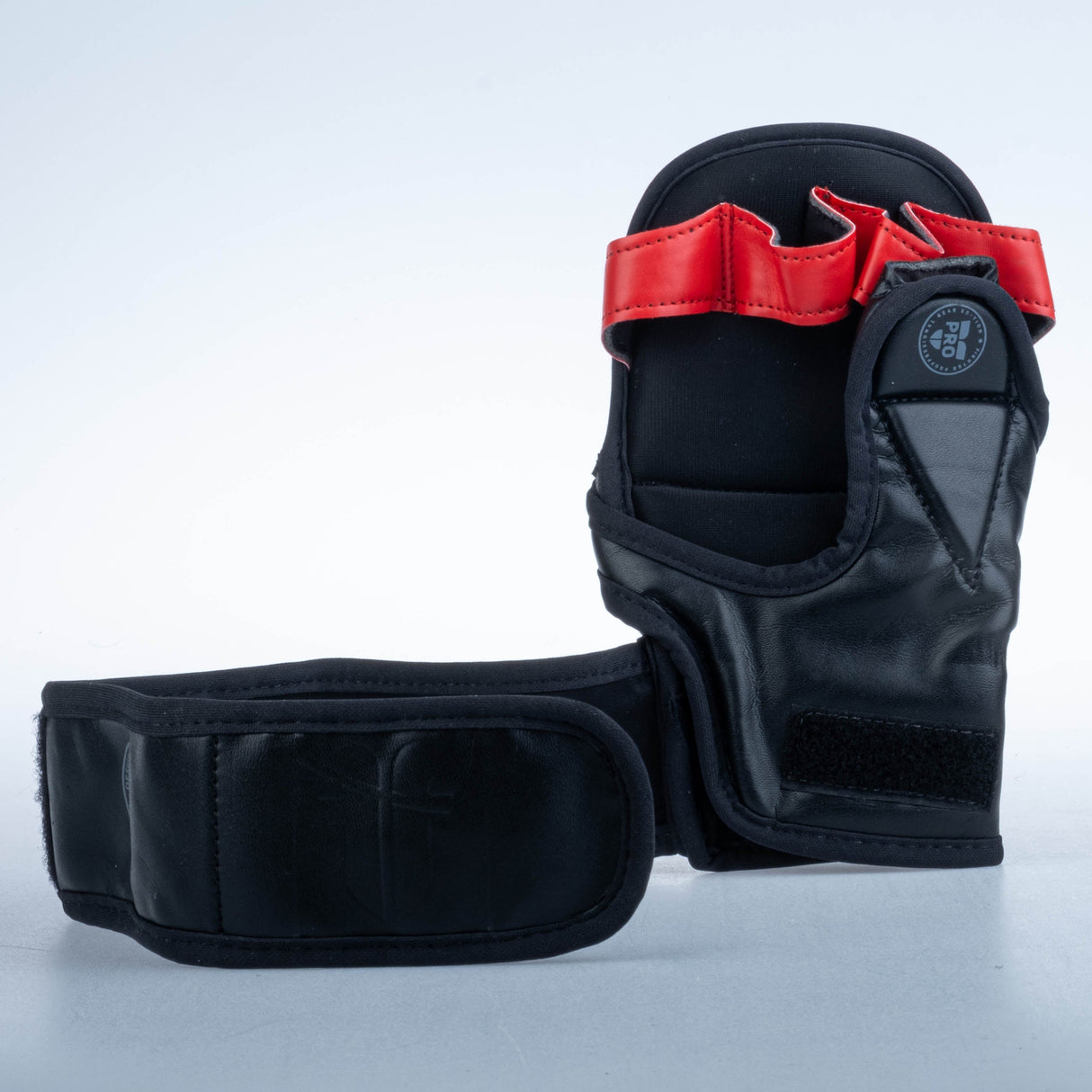Fighter MMA-Handschuhe Pro PU – schwarz, FMG-PRO-001