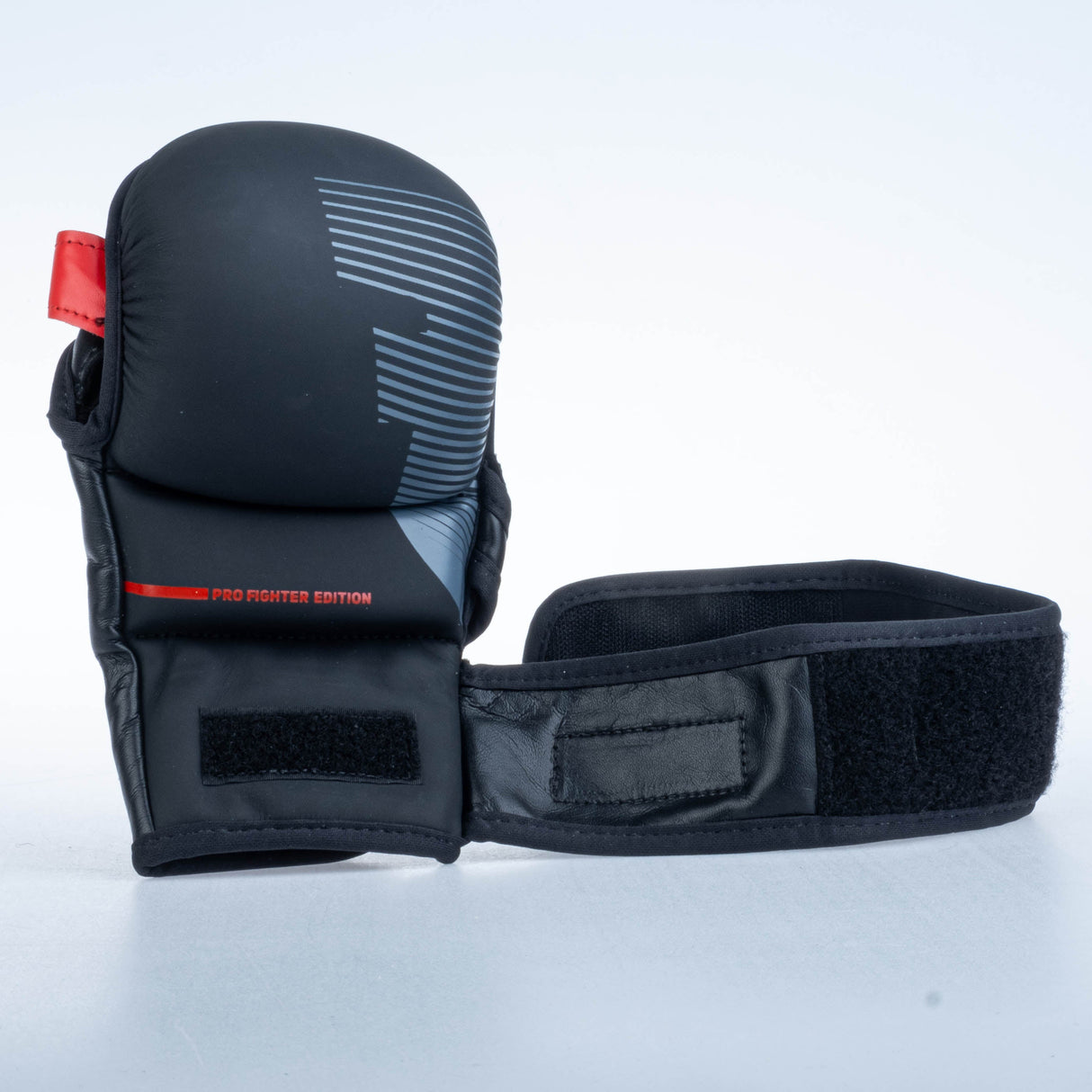 Fighter MMA-Handschuhe Pro PU – schwarz, FMG-PRO-001