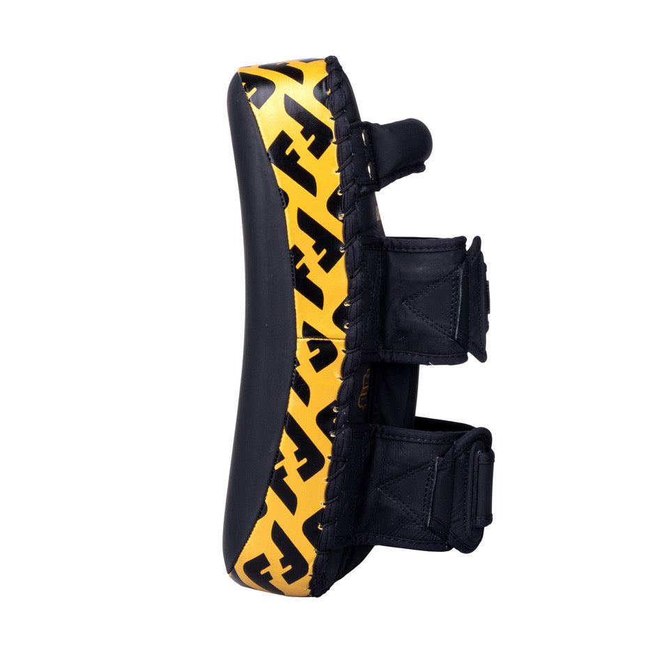 Fighter Thai Pratzen – Schwarz/Gold, FTP-001-12F