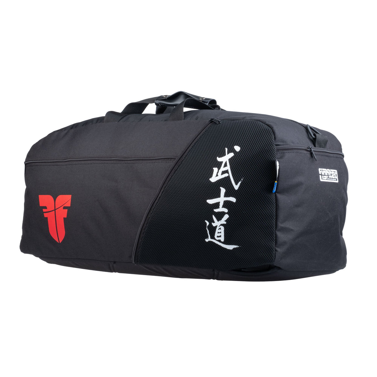 Fighter Sporttasche/Rucksack Calligraphy – schwarz, FTS-01-BLK
