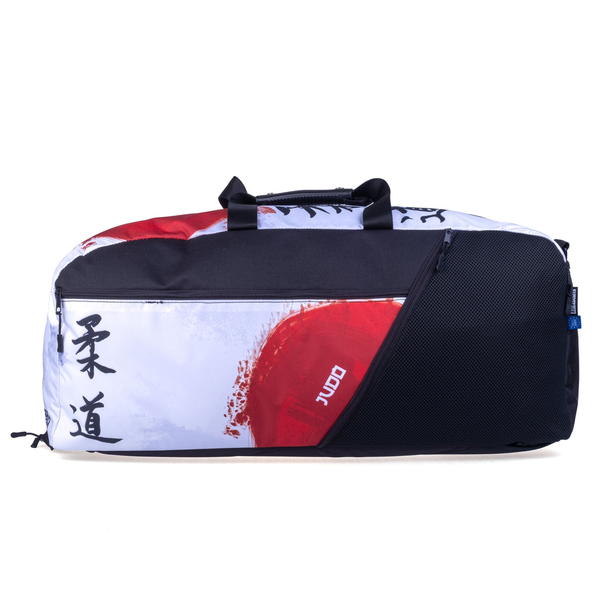 Fighter Sporttasche/Rucksack – Judo – weiß/rot, FTS-14-JUD