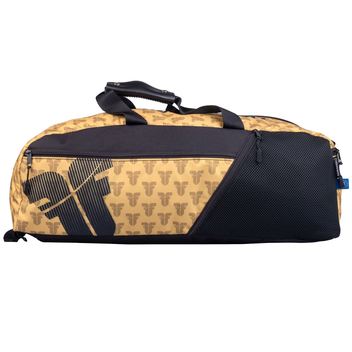 Fighter Sporttasche – goldenes Logo, FTS-15-FLG-GD
