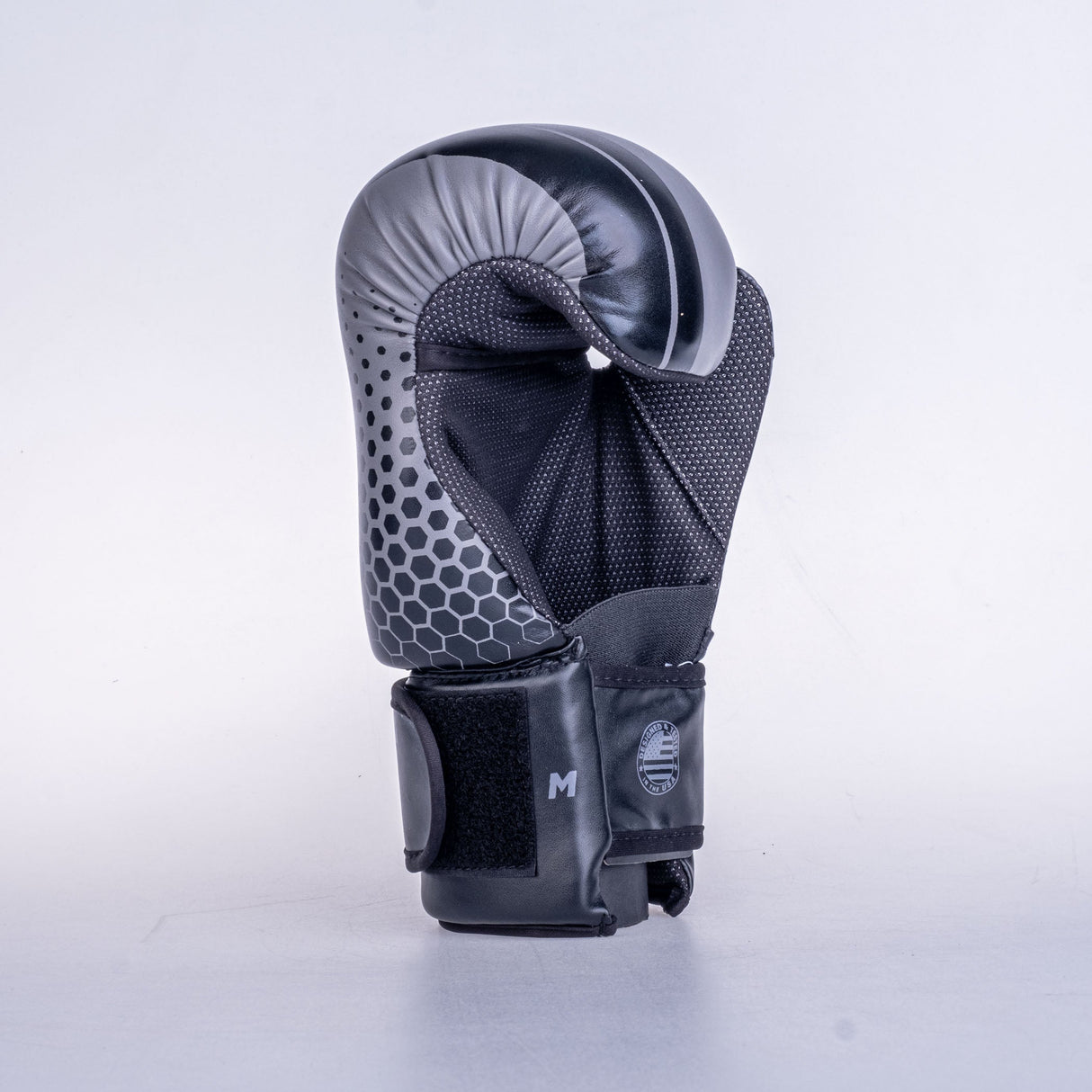 Fighter Open-Hand-Handschuhe – grau/schwarz, OHF-HXGR-0209