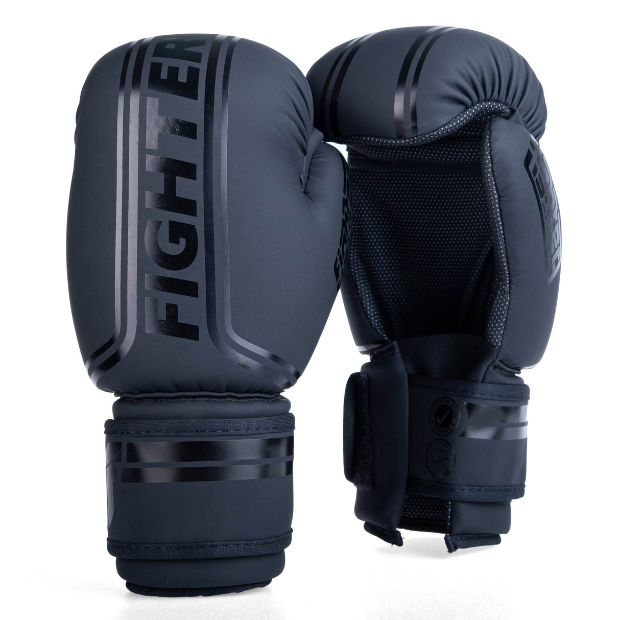 Fighter Open Gloves Stripe – SGP Edition – schwarz