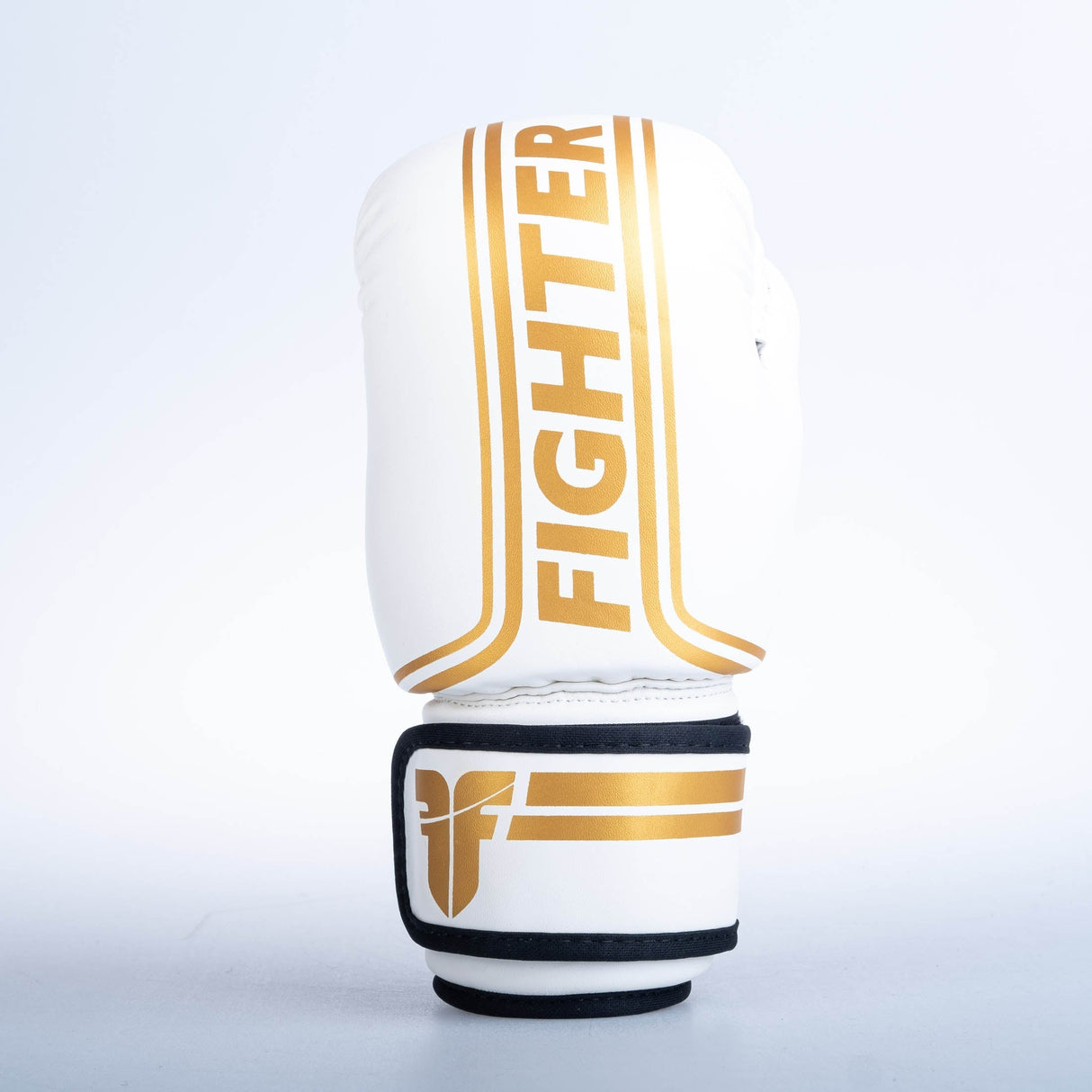 Fighter Open Gloves Stripe – SGP Edition – weiß/gold