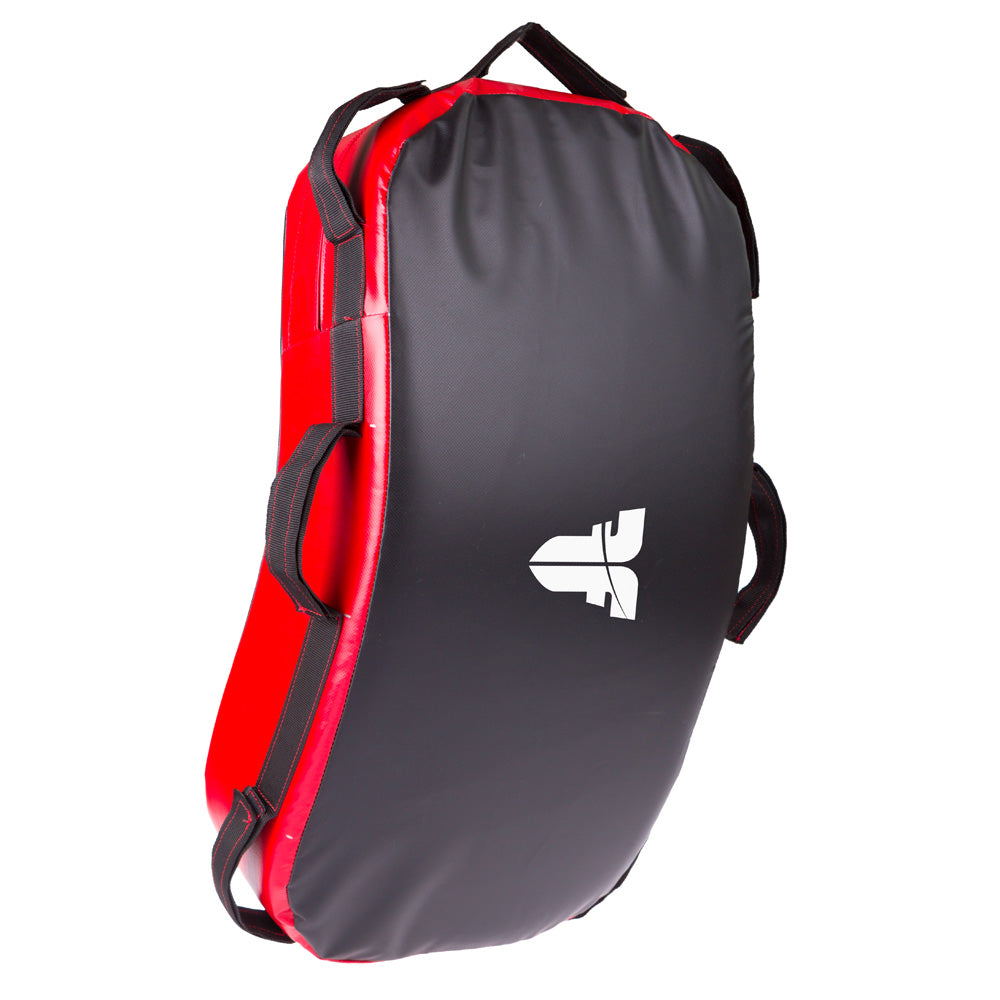 Fighter Reversible Kicking Shield – MULTI GRIP – schwarz/rot, FKSH-11