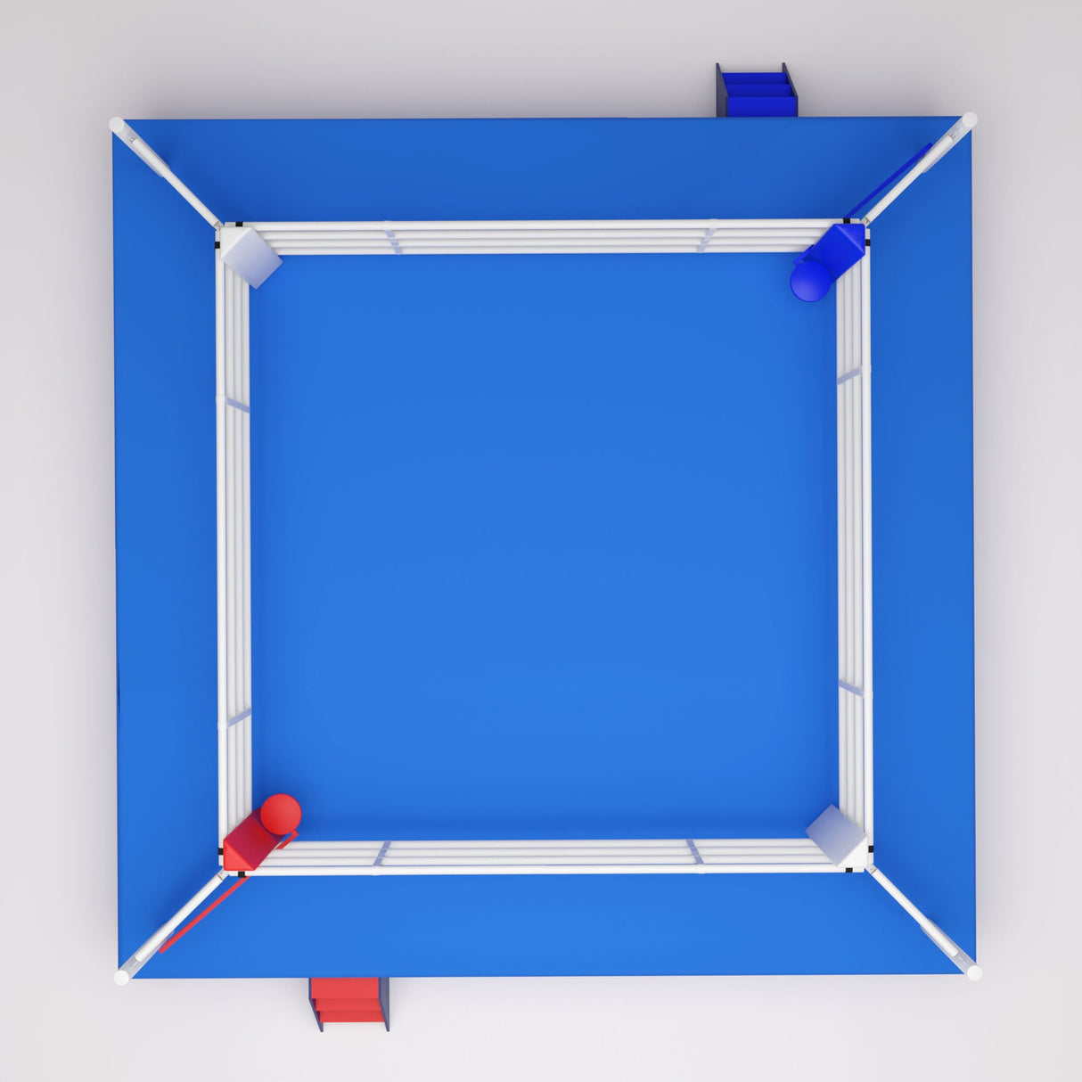Boxring 7,8 x 7,8 m gemäß den AIBA-Regeln, BRCP75-4