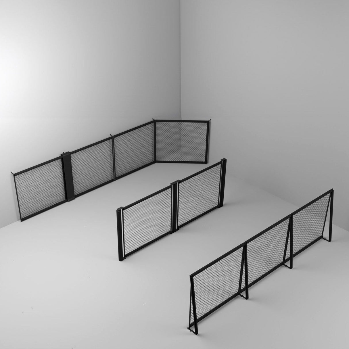 MMA-Käfigpaneel mit linker und rechter Seitenpolsterung, CP-LR