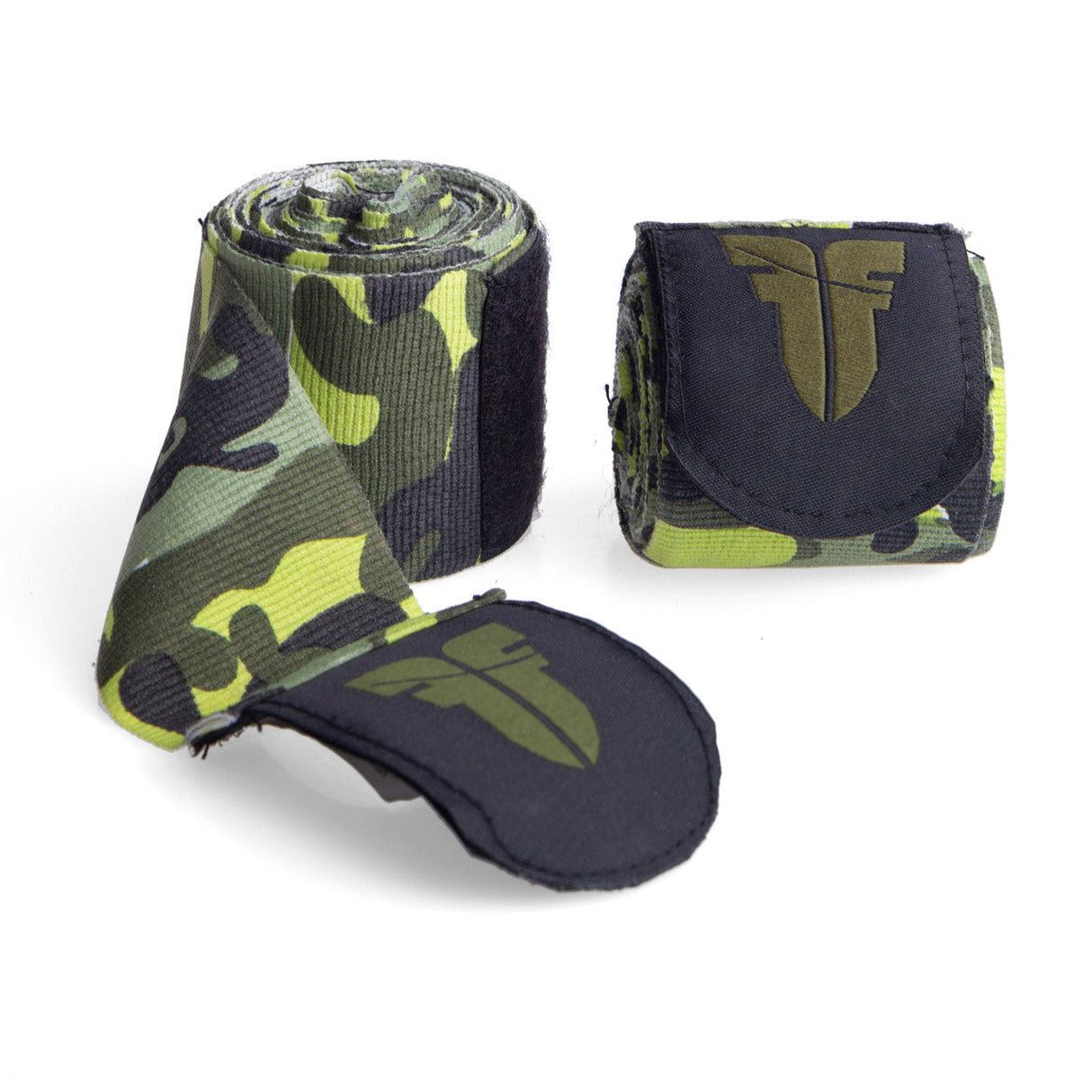 Fighter Handbandagen – grün camouflage, FHW-001GNC