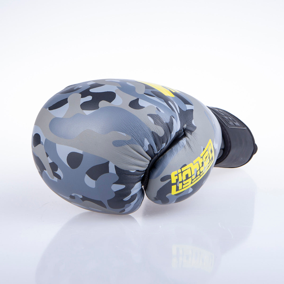 Fighter Boxhandschuhe SIAM – grau camouflage, FBG-003C