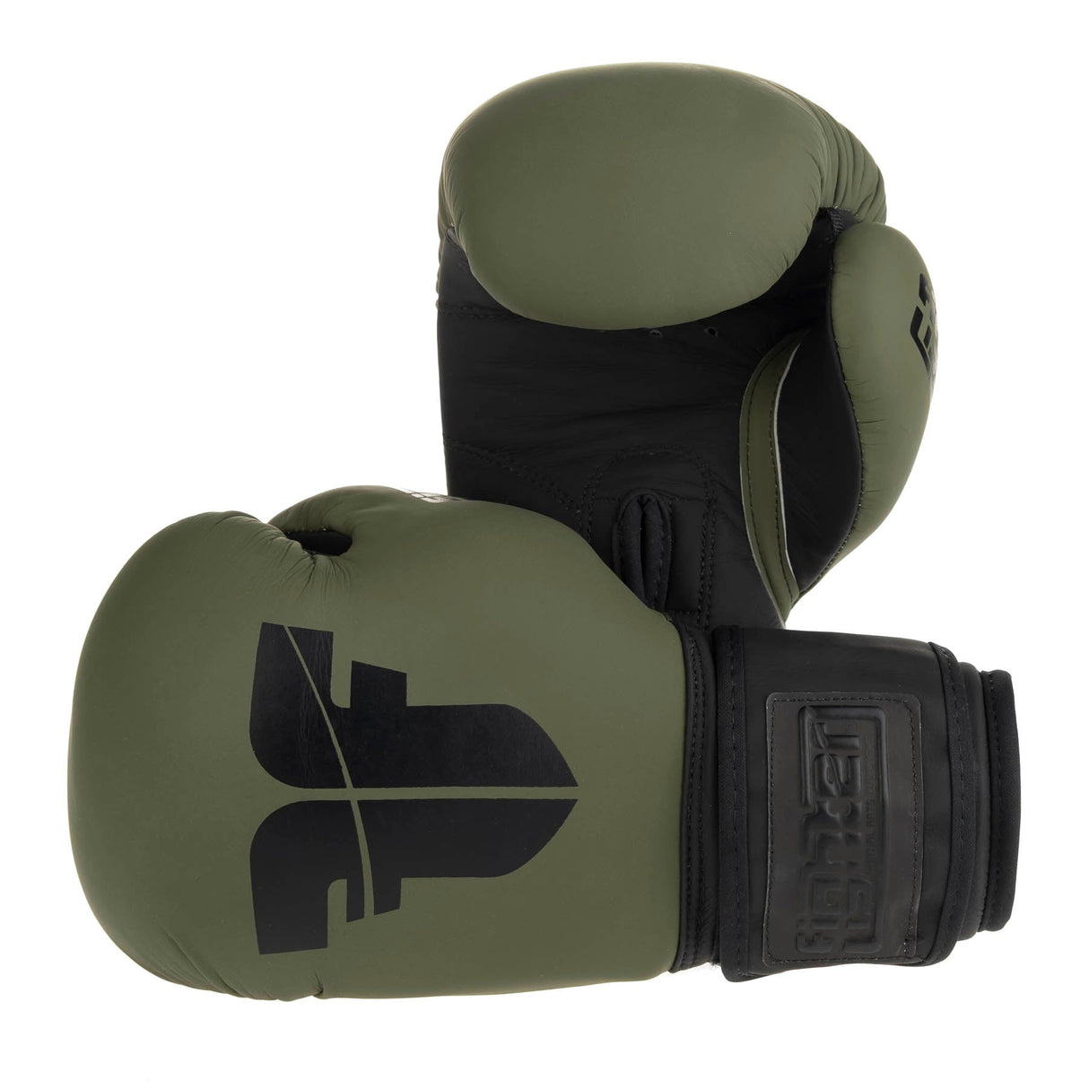 Fighter Boxhandschuhe SIAM – matt khaki, FBG-003KB