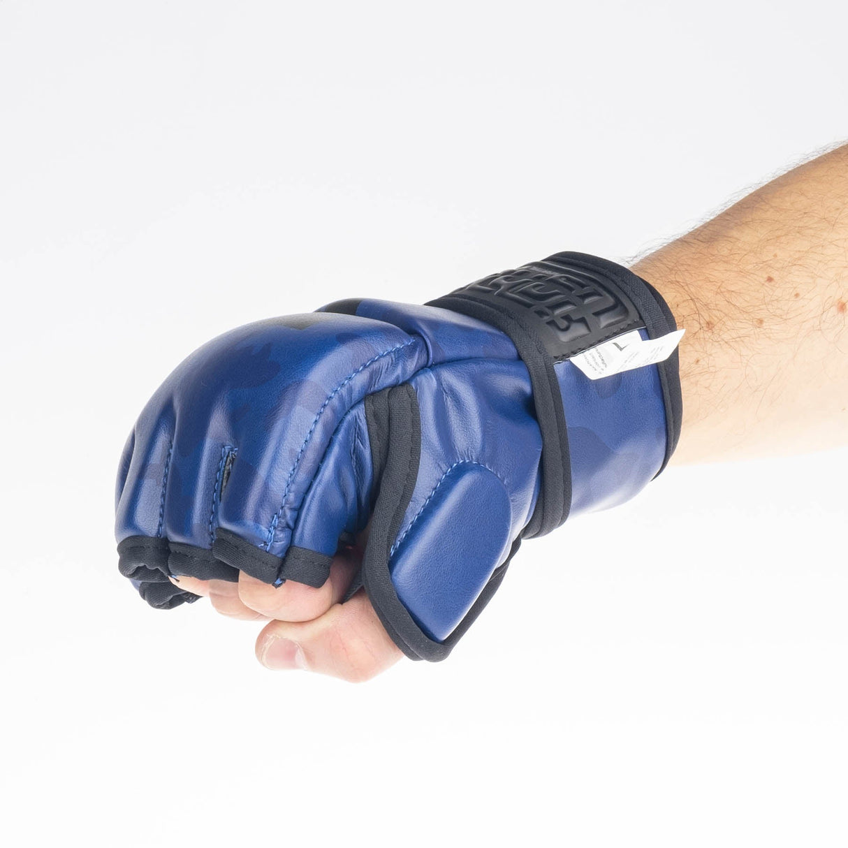 Fighter MMA-Handschuhe Competition – blau camouflage, FMG-002CBU