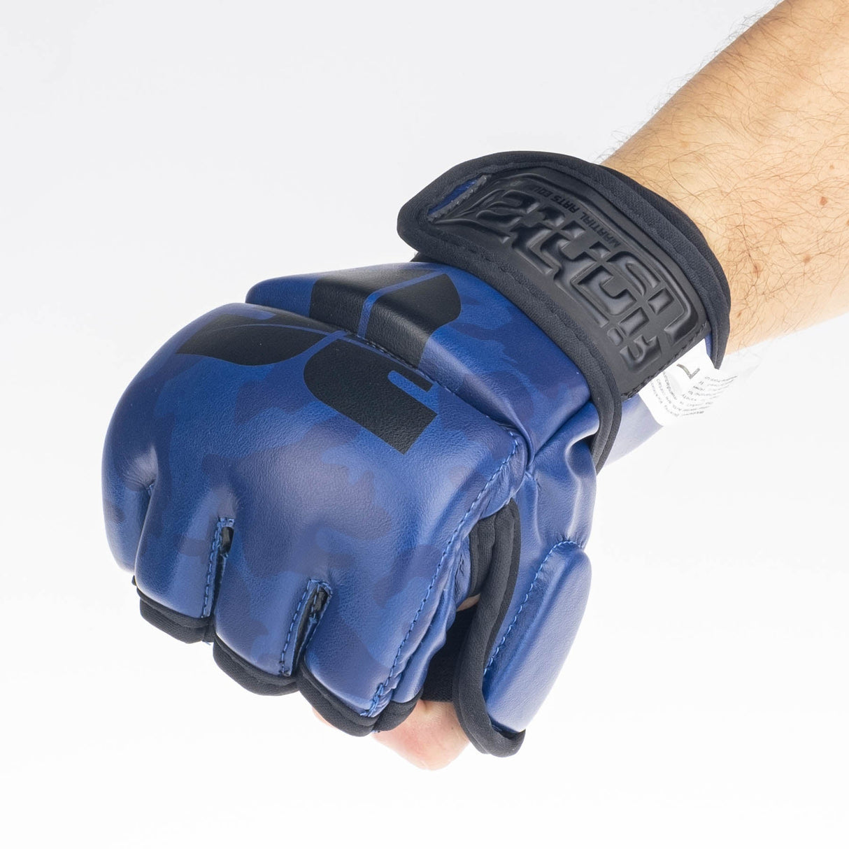 Fighter MMA-Handschuhe Competition – blau camouflage, FMG-002CBU