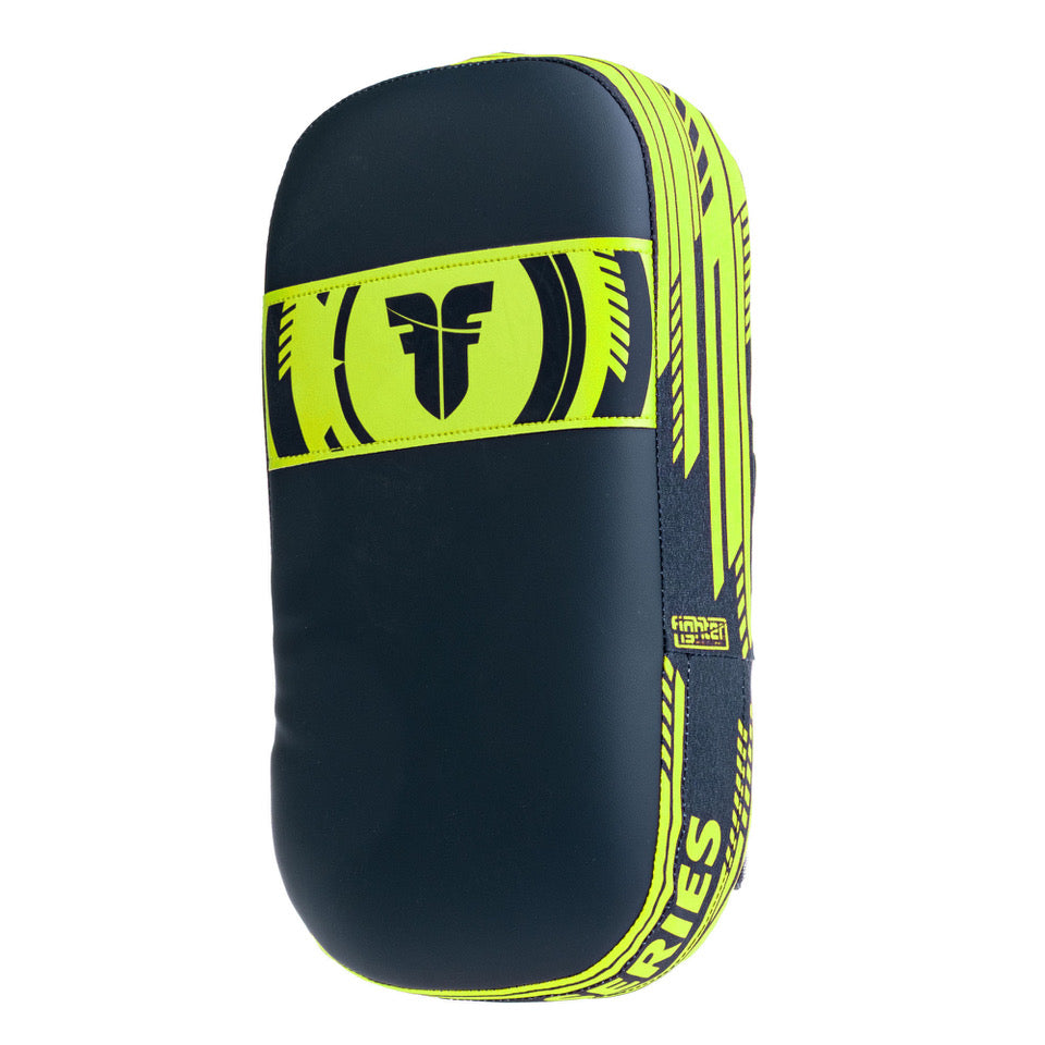 Fighter Shield Thai MAXI – Power-Serie – schwarz/neongelb
