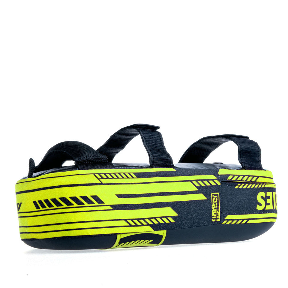 Fighter Shield Thai MAXI – Power-Serie – schwarz/neongelb