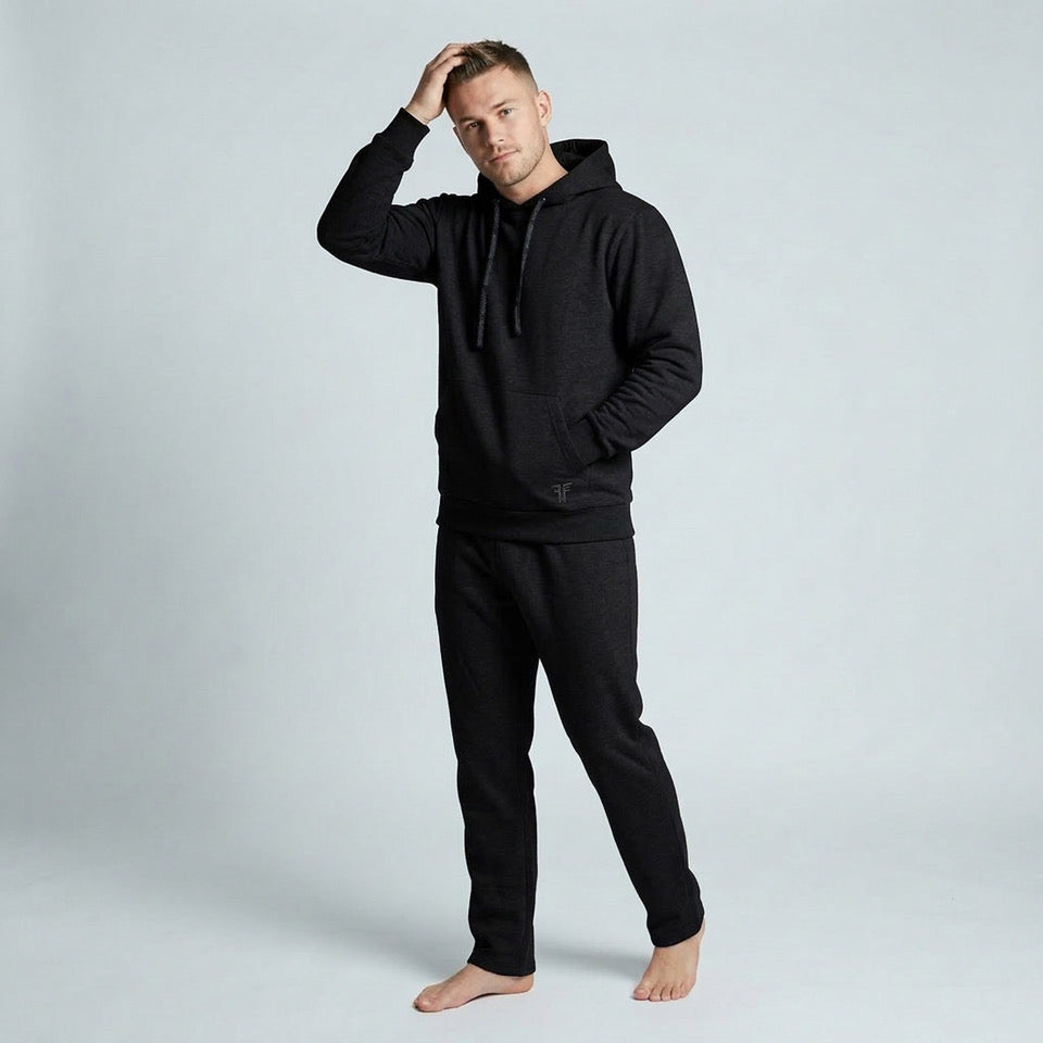 Fighter Hoodie – Schwarz, F25HD-02