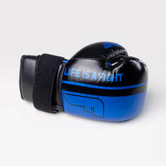 Klettband für Boxhandschuhschnürsenkel – schwarz, FVSLC-02