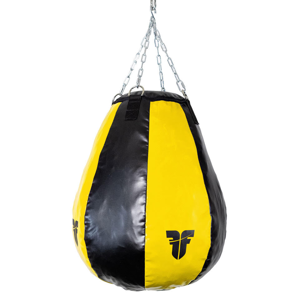 The Fighter Professional Speed Bag – schwarz/gelb