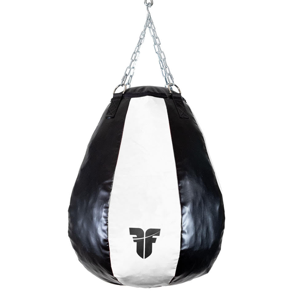 The Fighter Professional Speed Bag – schwarz/weiß