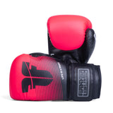Fighter Boxhandschuhe Training PU – schwarz/pink, FBG-TRP-003