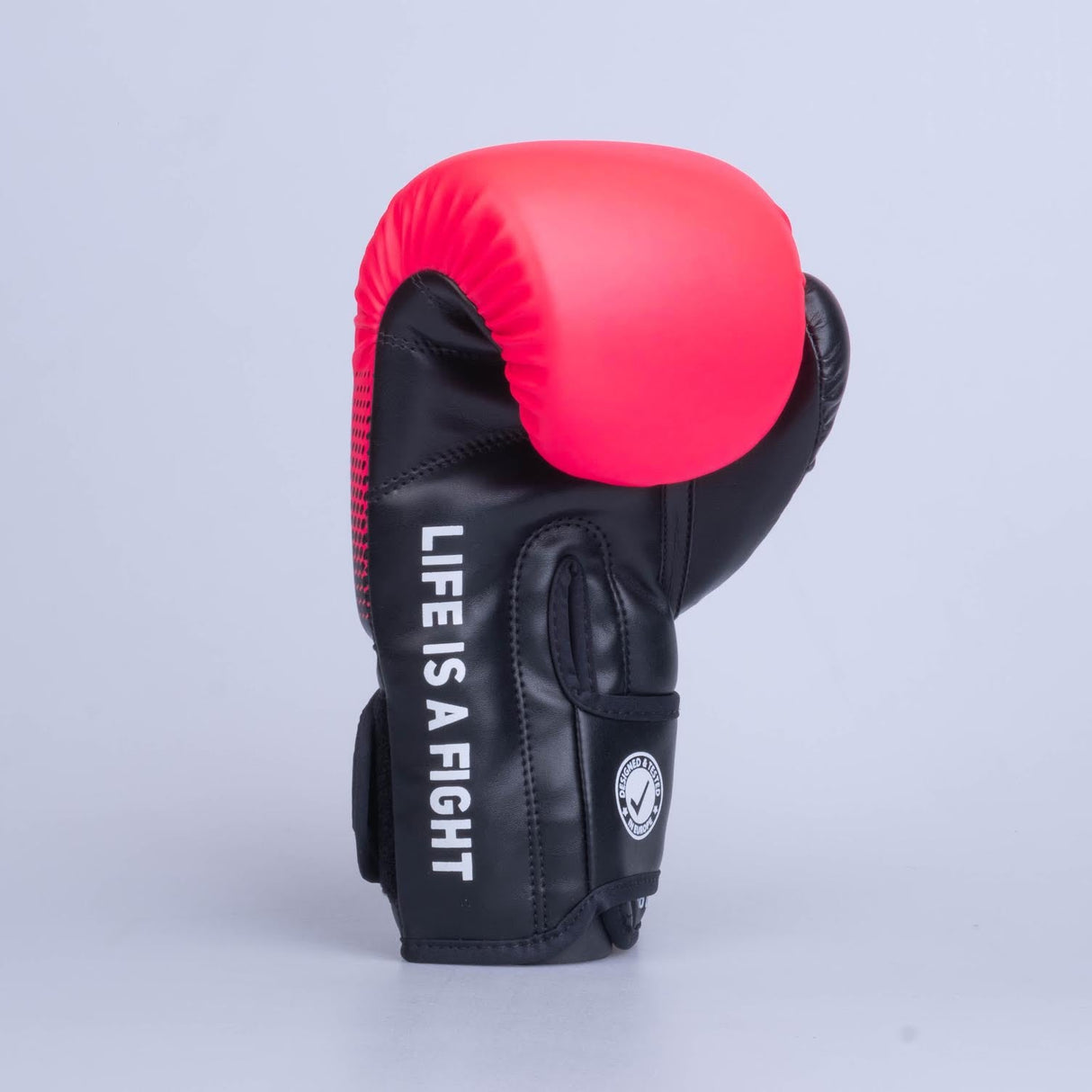 Fighter Boxhandschuhe Training PU – schwarz/pink, FBG-TRP-003