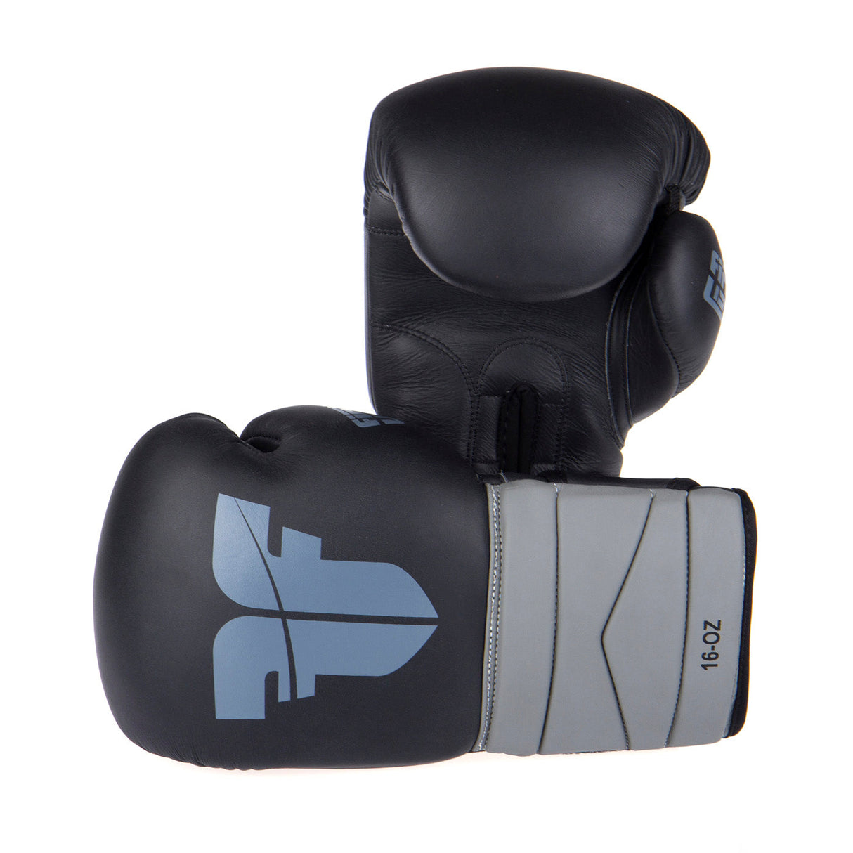 Fighter Boxhandschuhe Sparring – schwarz/grau, FBG-002-BG