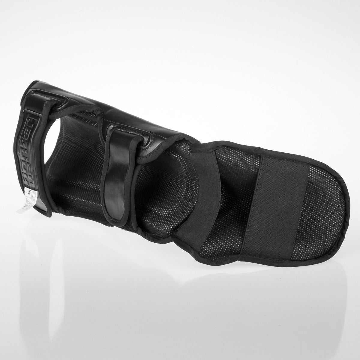 Fighter Schienbeinschoner Thai Ergo – schwarz/grau, FSG-004BG