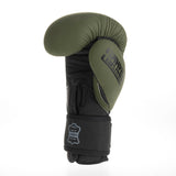 Fighter Boxhandschuhe SIAM – matt khaki, FBG-003KB