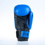 Fighter Boxhandschuhe Round – blau, 1376-RNDXB