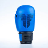 Fighter Boxhandschuhe Round – blau, 1376-RNDXB