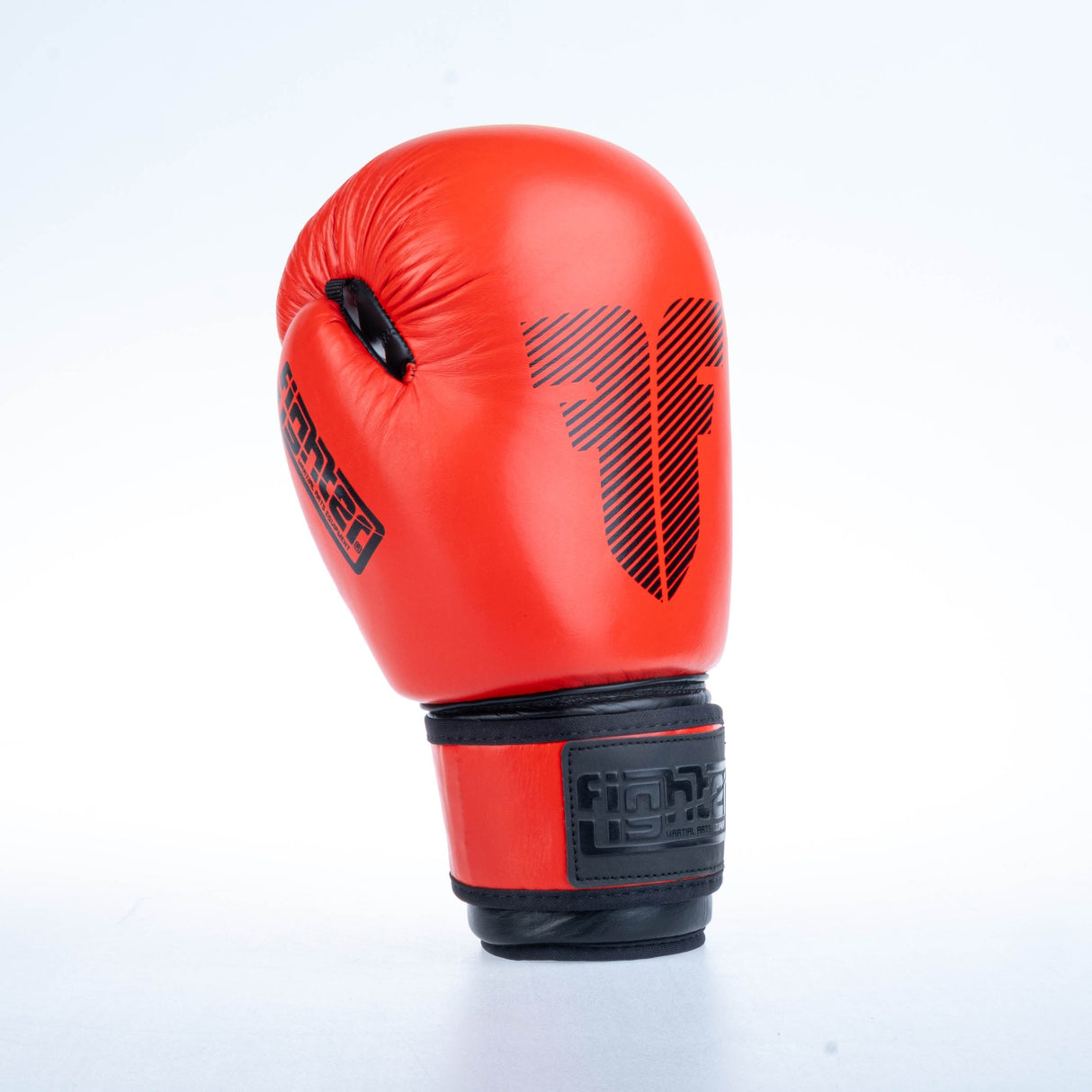 Fighter Boxhandschuhe Round – rot, 1376-RNDXR