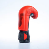 Fighter Boxhandschuhe Round – rot, 1376-RNDXR
