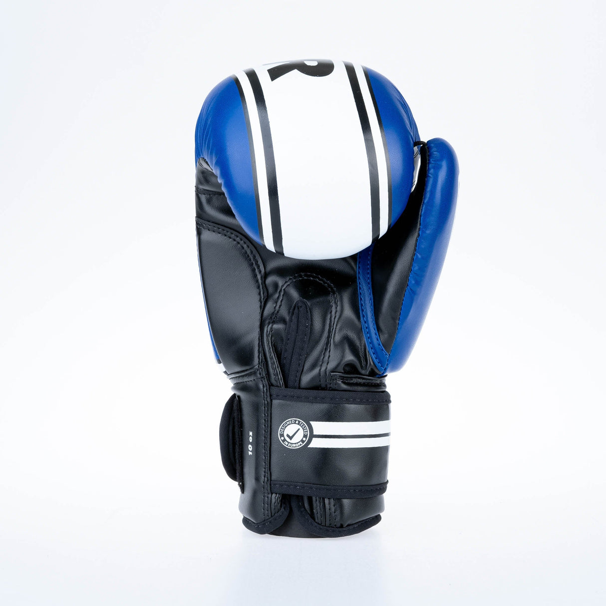 Fighter Boxhandschuhe Basic Stripe – blau