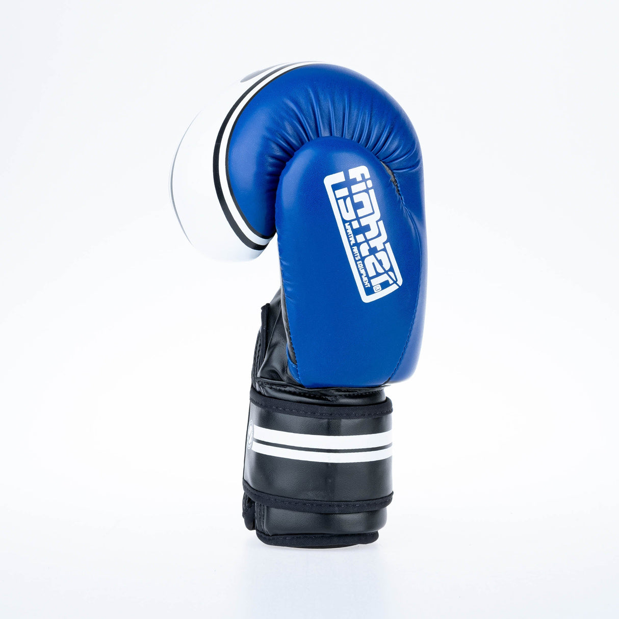 Fighter Boxhandschuhe Basic Stripe – blau