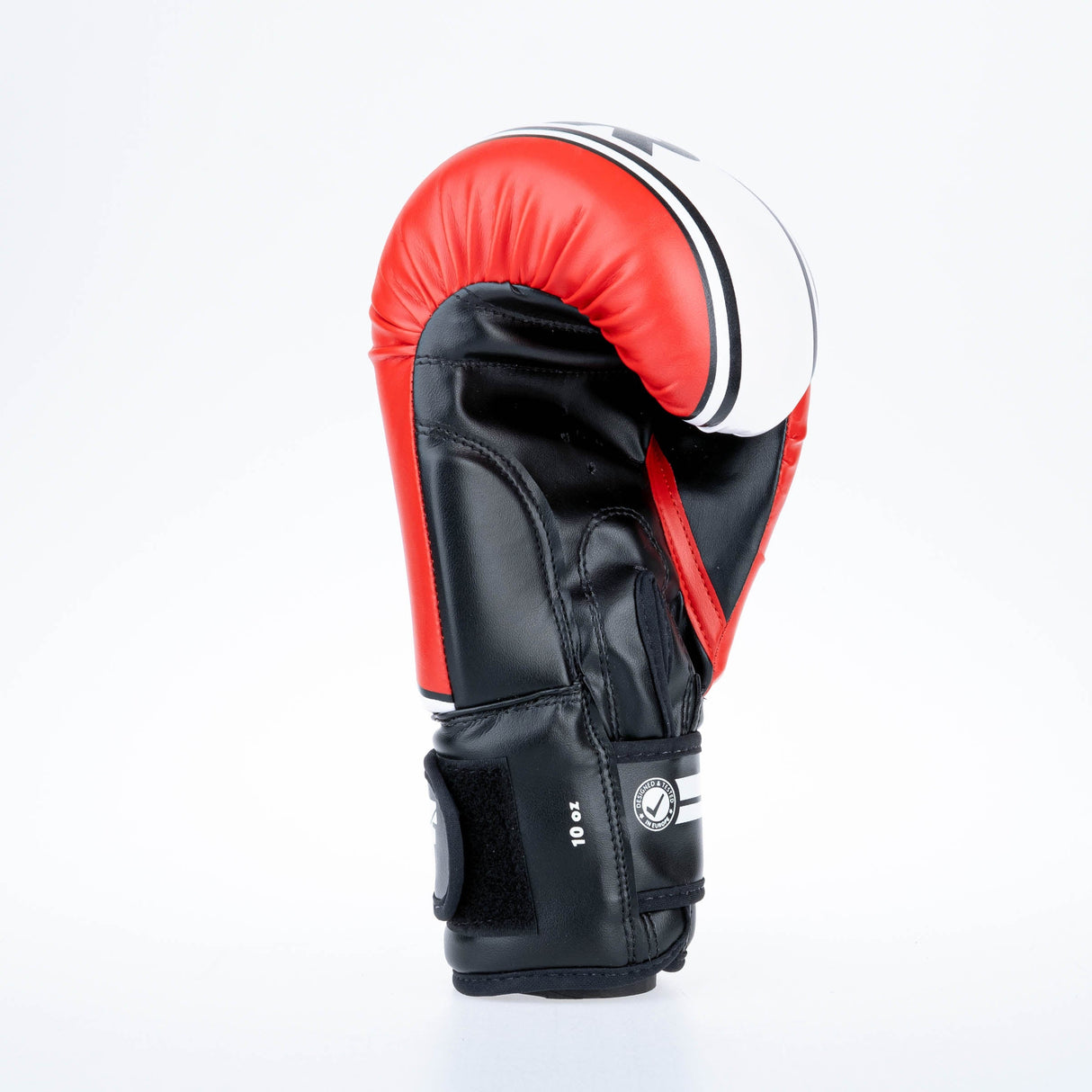 Fighter Boxhandschuhe Basic Stripe – rot
