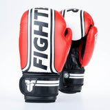 Fighter Boxhandschuhe Basic Stripe – rot