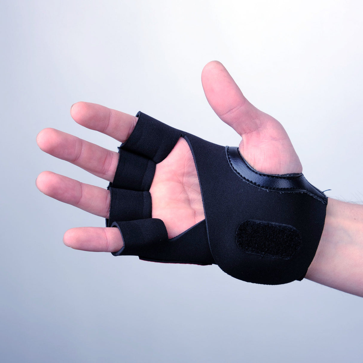 Fighter Strap Gel Hand-Wraps – schwarz/khaki, FGW-001BK