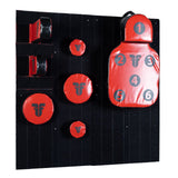 Fighter Training Power Wall SET – rot, FPWS-01