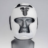 Fighter Kopfschutz Sparring – weiß/schwarz, JE1421PUWHT