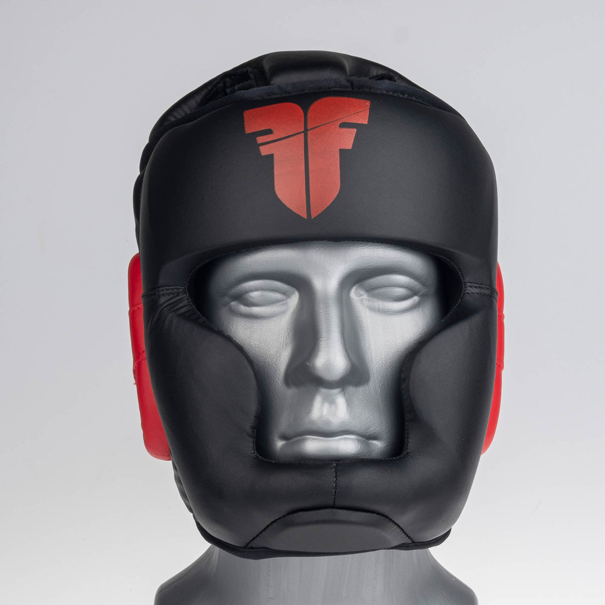 Fighter Kopfschutz Sparring – schwarz/rot, JE1421PURED