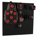 Fighter Training Power Wall SET – Camouflage/Rot, FPWS-01-CB