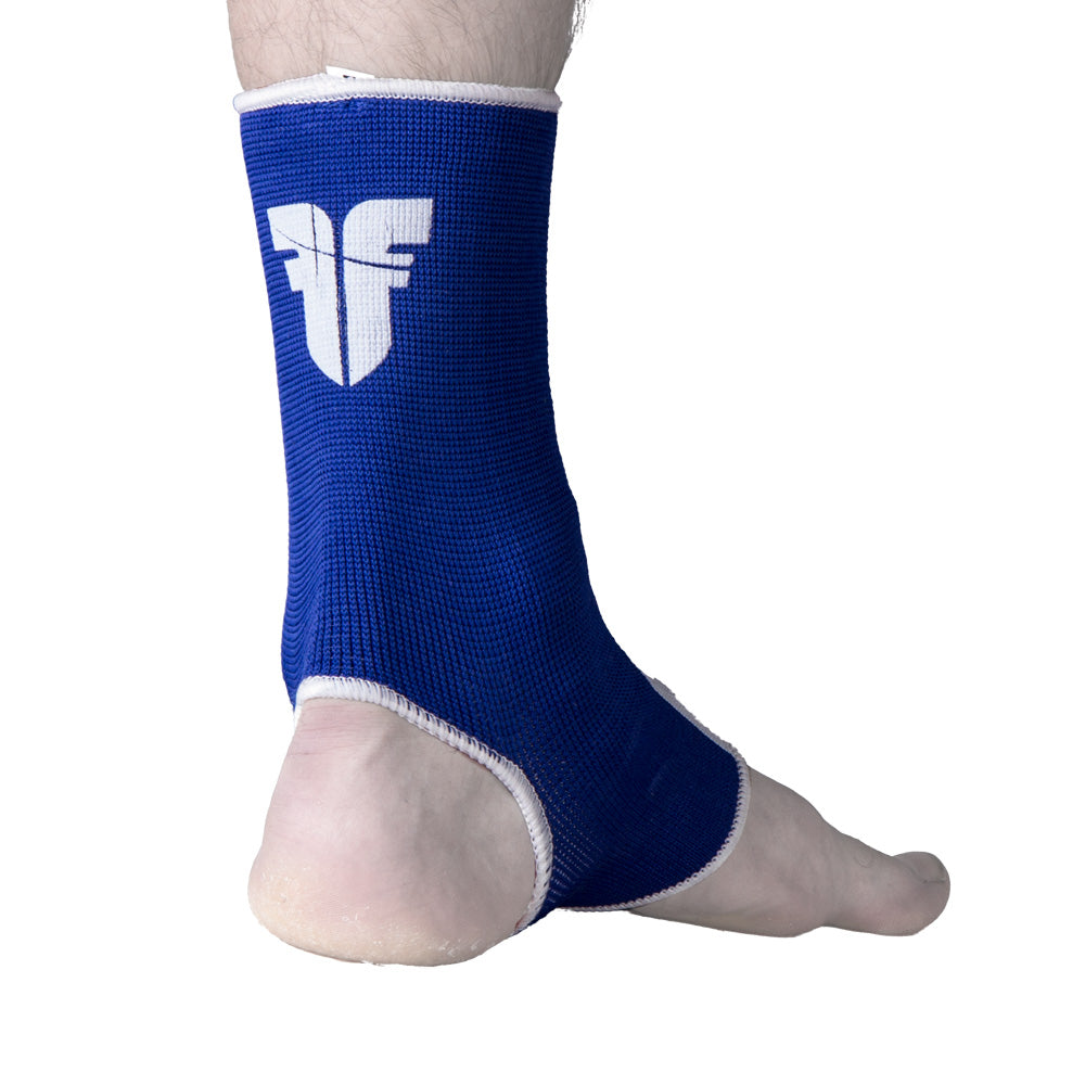 Fighter Knöchelbandage – blau/weiß, FAS-07