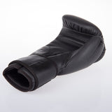 Fighter Boxhandschuhe SPLIT – mattschwarz, FBG-001B