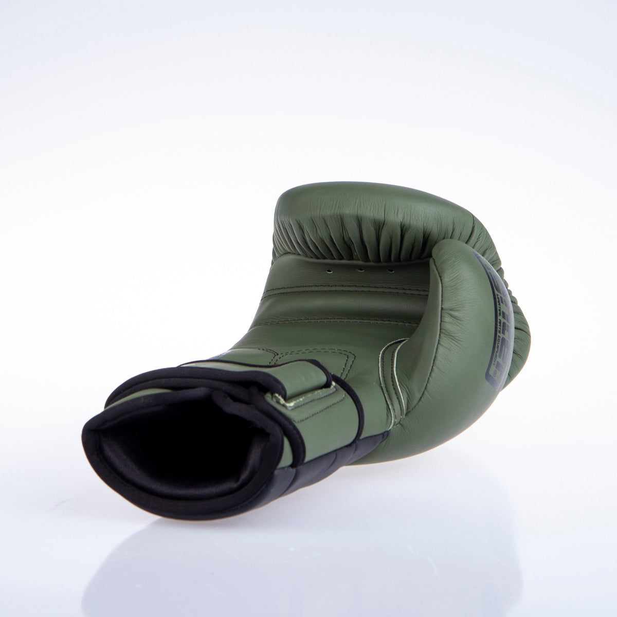 Fighter Boxhandschuhe Sparring – matt khaki/schwarz, FBG-002KB
