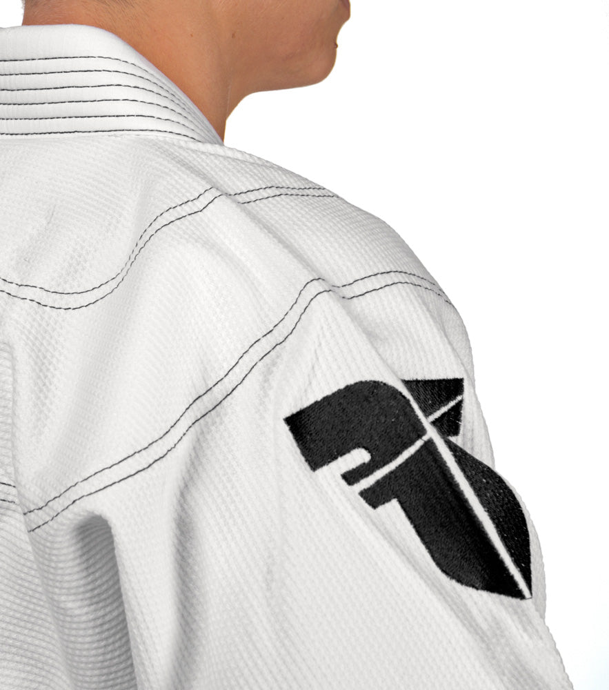 Fighter BJJ Kimono Rice Straw – KIDS – weiß, BJJBW-08