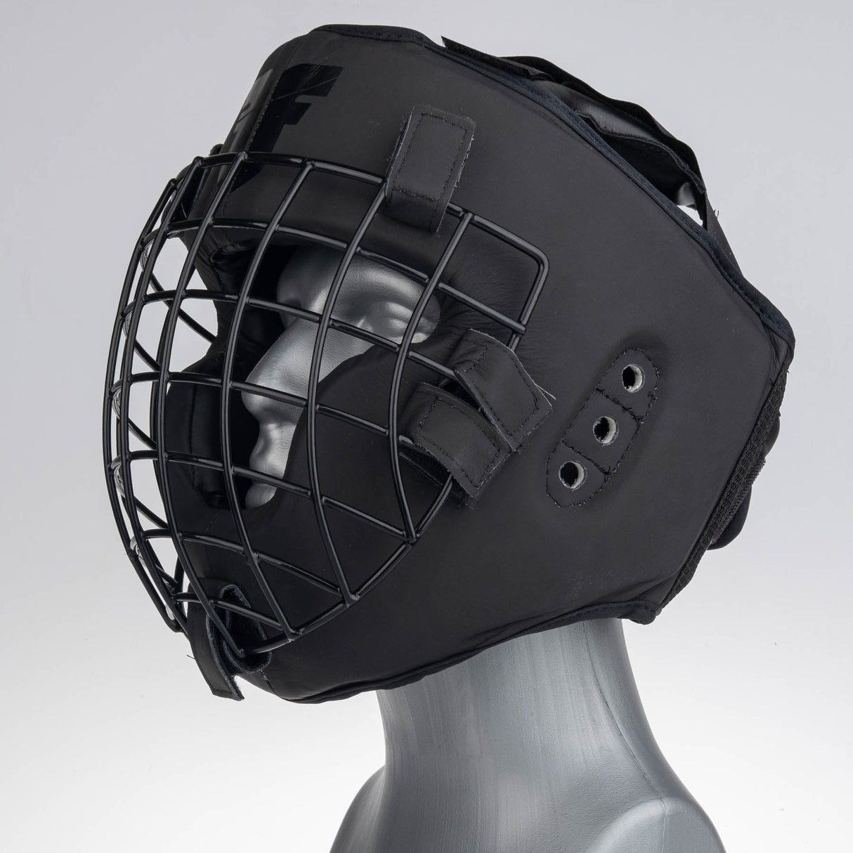 Fighter Shock Kopfschutz – mattschwarz, JE999-BLK