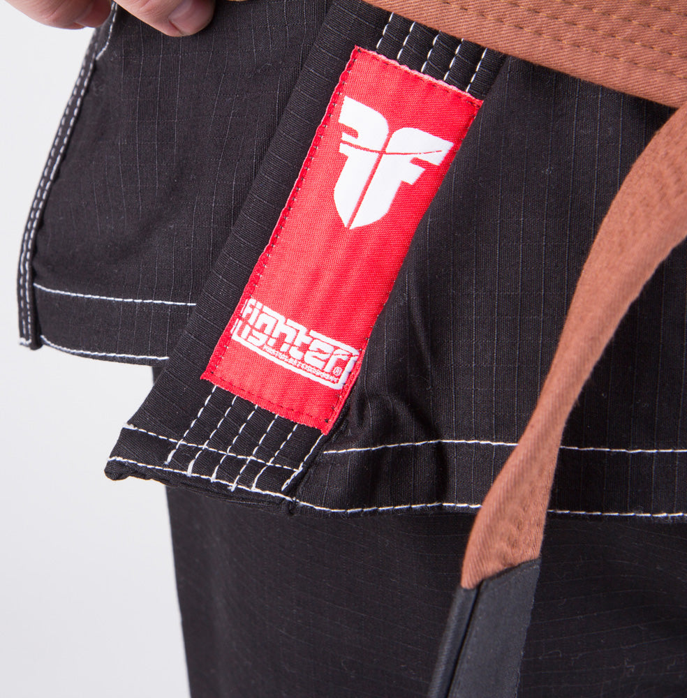 Fighter BJJ Ripstop  Gi Rip Stop KIDS – schwarz, BJJBL-06