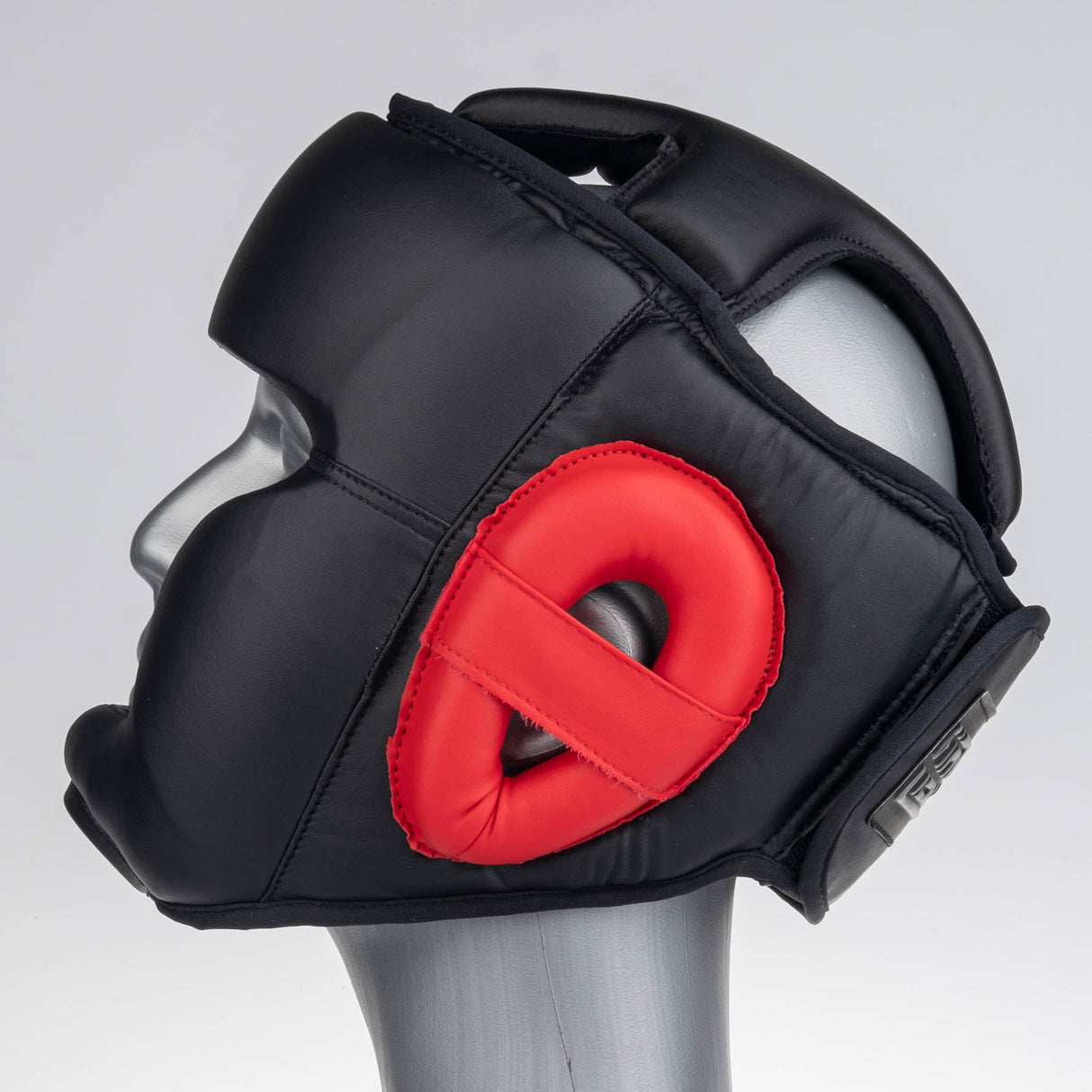 Fighter Kopfschutz Sparring – schwarz/rot, JE1421PURED
