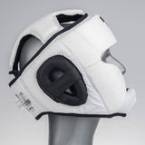Fighter Kopfschutz Sparring – weiß/schwarz, JE1421PUWHT