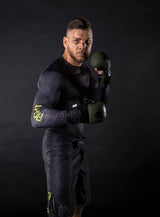 Fighter MMA Shorts – Life is a Fight – grau, FSHM-12